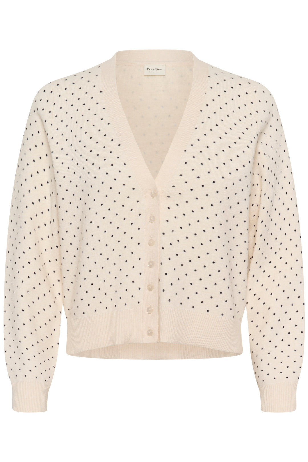 Cardigan classique à col V Anessa Dot