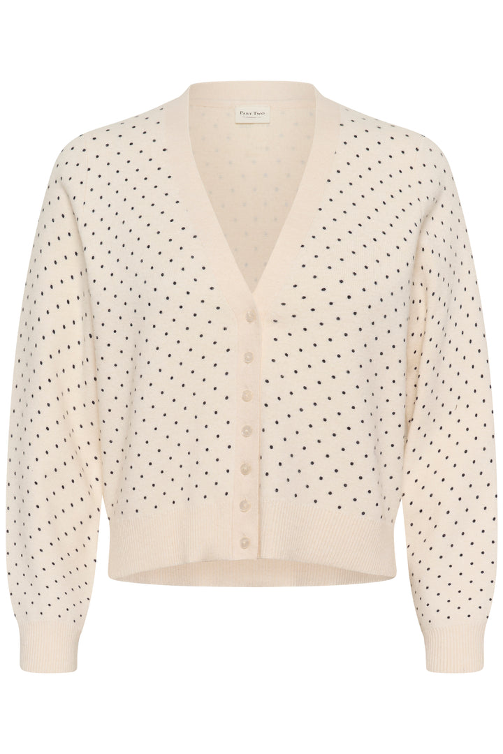 Cardigan classique à col V Anessa Dot