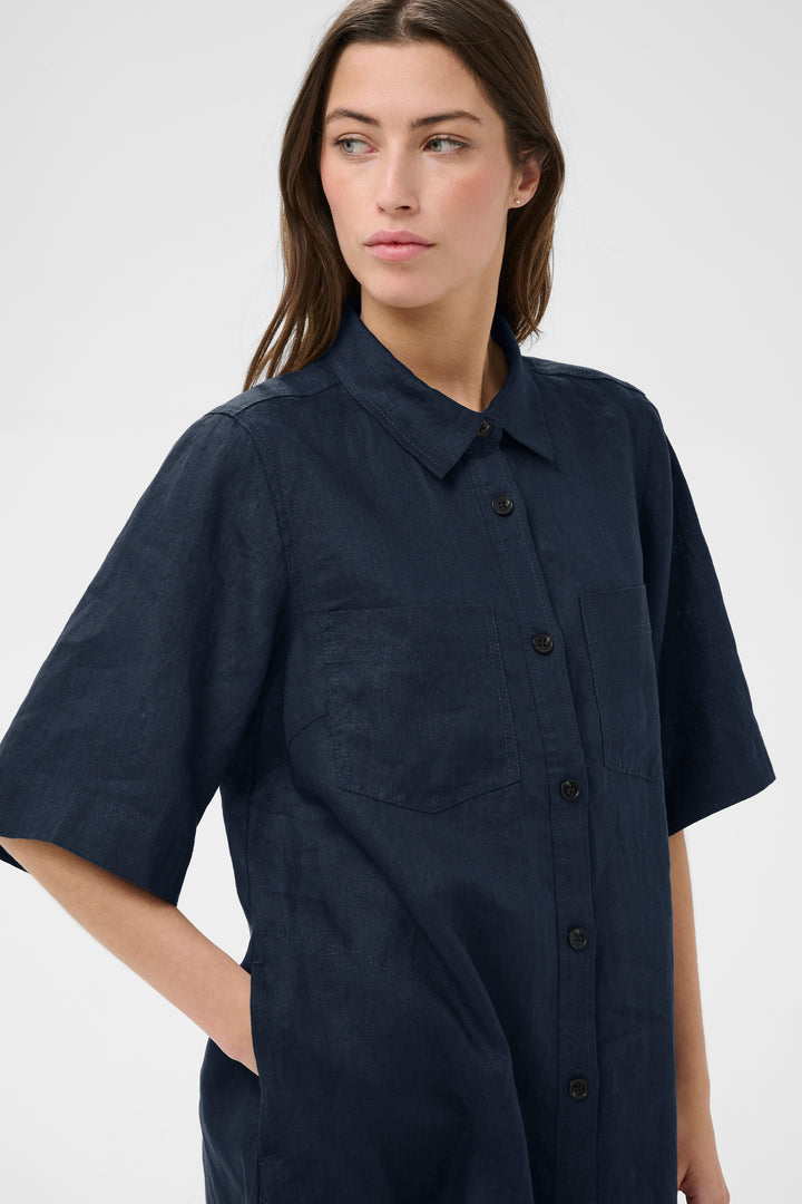 Robe chemise Sardiae décontractée