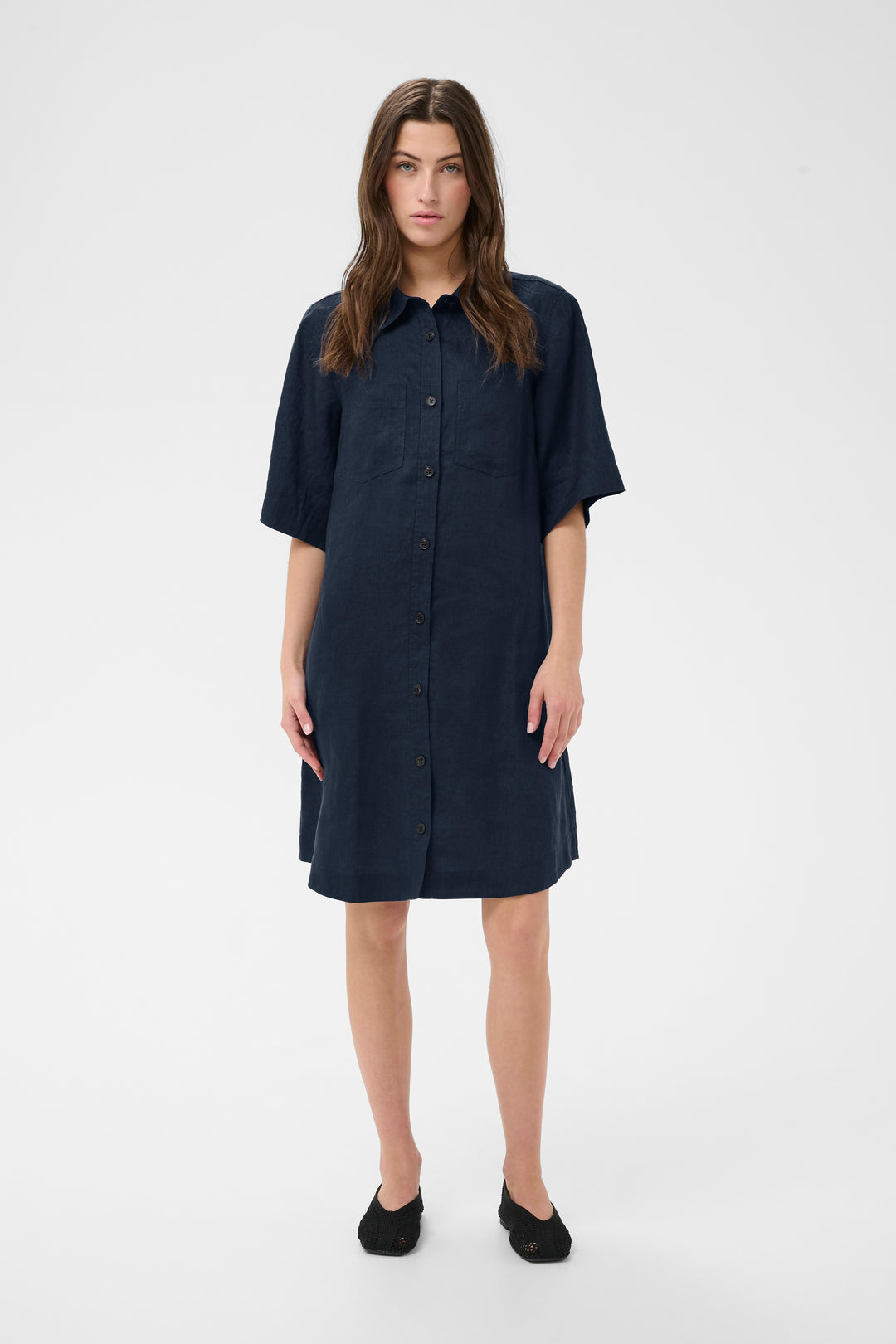 Robe chemise Sardiae décontractée