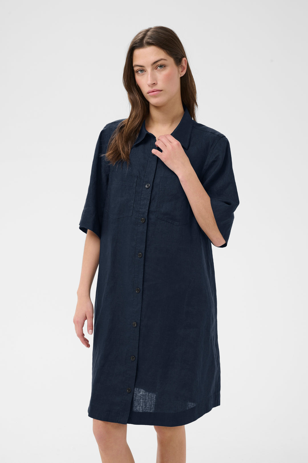 Robe chemise Sardiae décontractée
