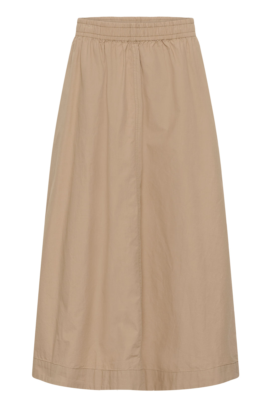Jupe midi Asmina à taille élastique