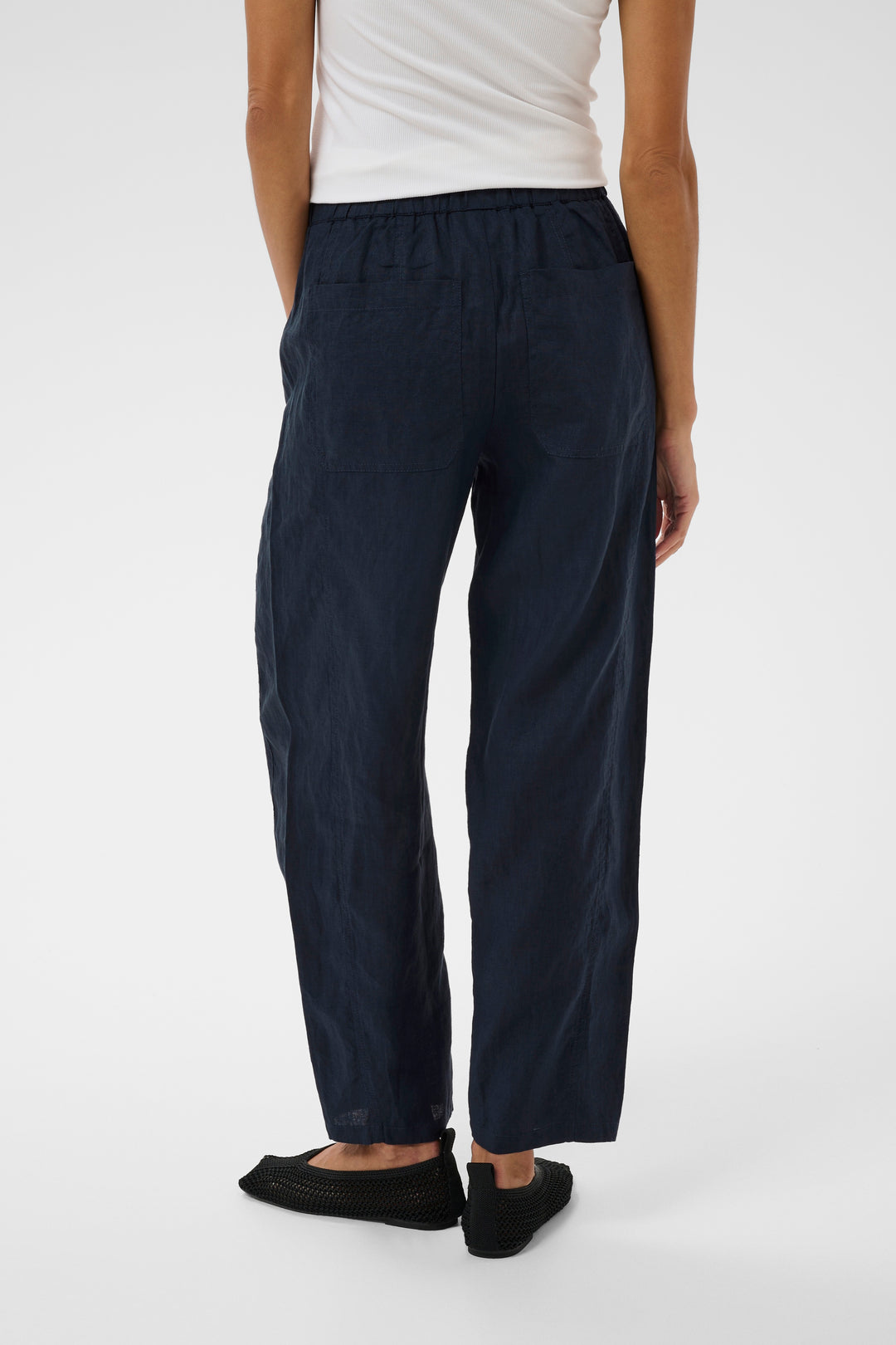 Pantalon Atima décontracté en lin