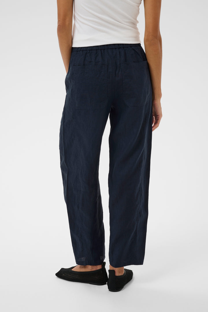 Pantalon Atima décontracté en lin