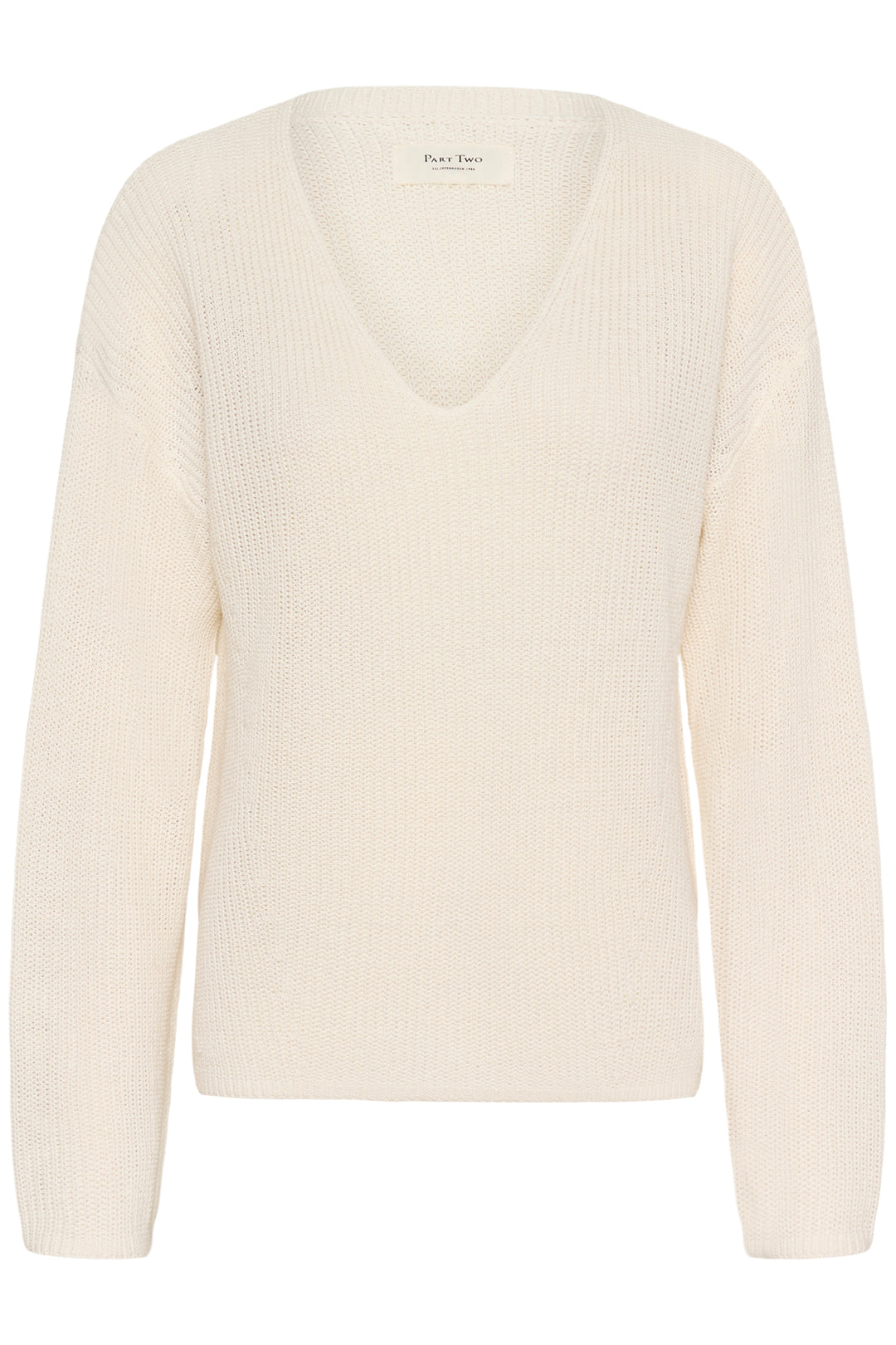 Pull en tricot à col V Etronas