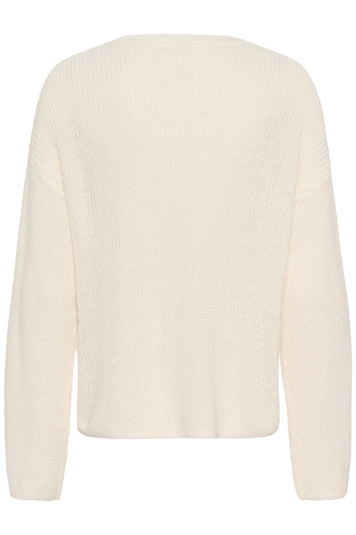 Pull en tricot à col V Etronas