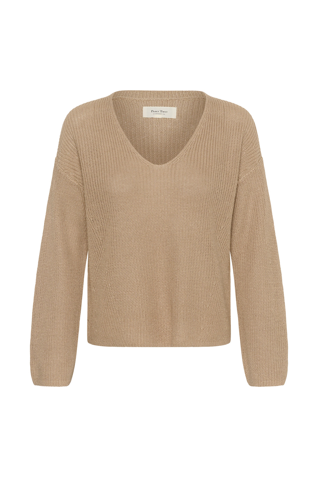Pull en tricot à col V Etronas