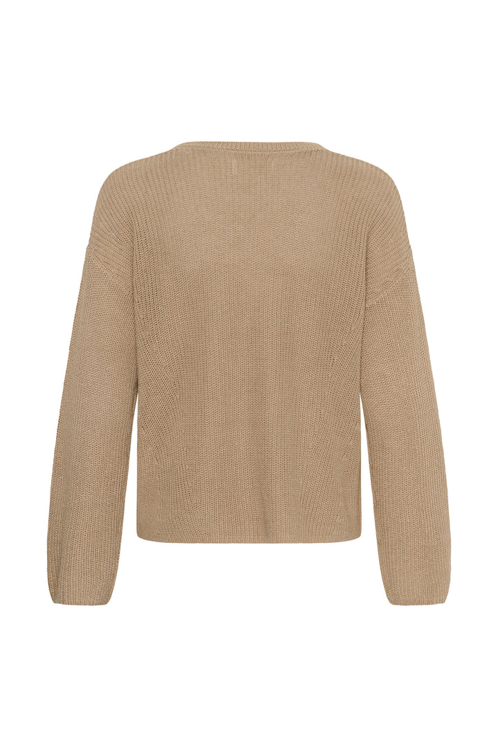 Pull en tricot à col V Etronas