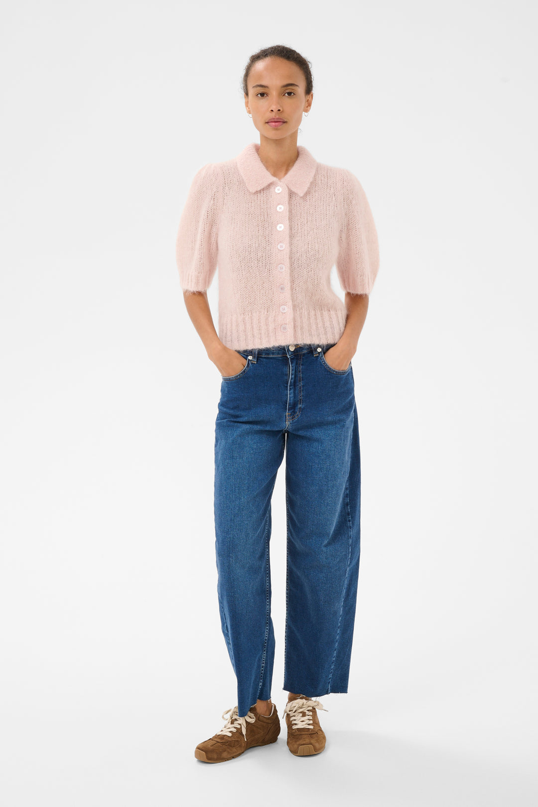 Cardigan col polo Vernoni