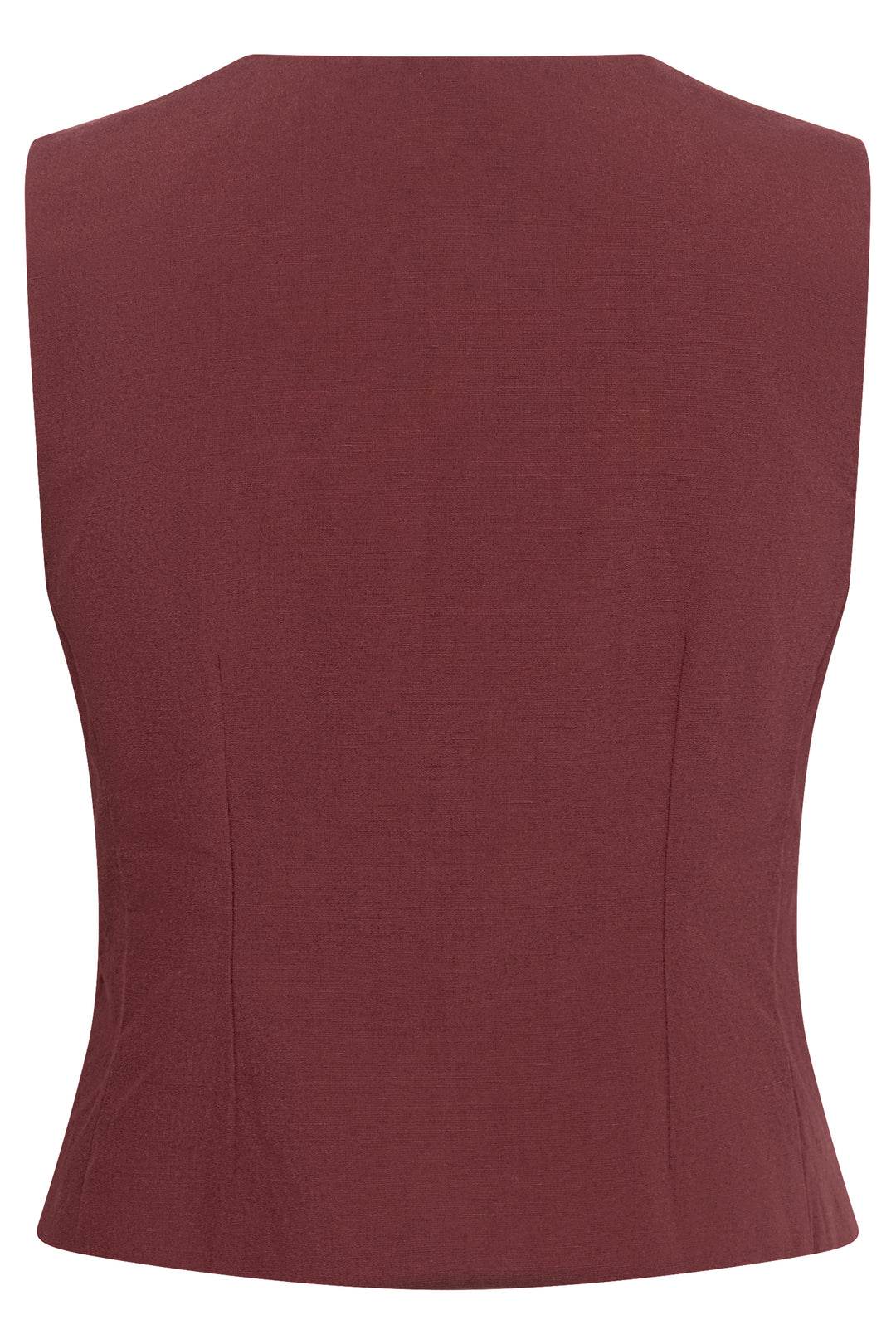 Veston Benitta sans manches et boutonné