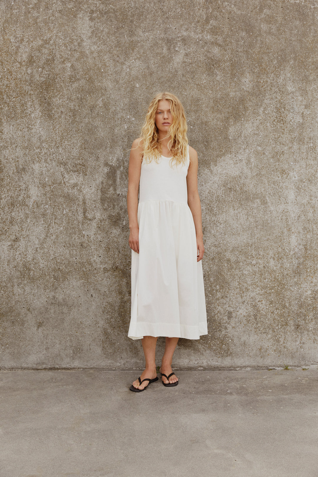 Robe midi Bodhi à jupe ample