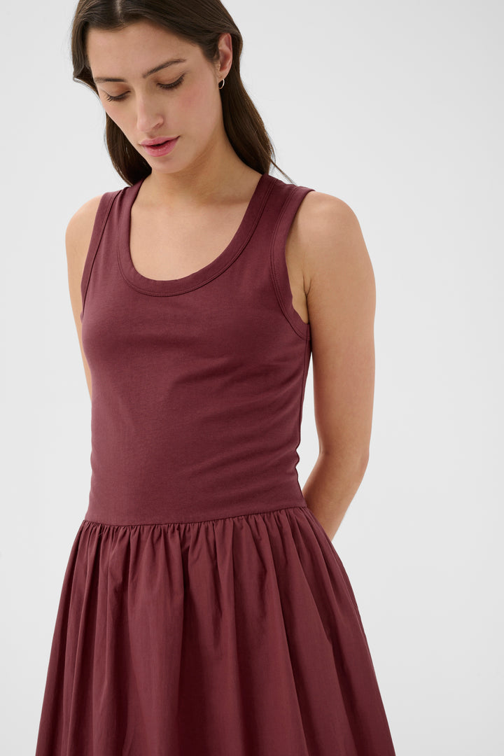 Robe midi Bodhi à jupe ample