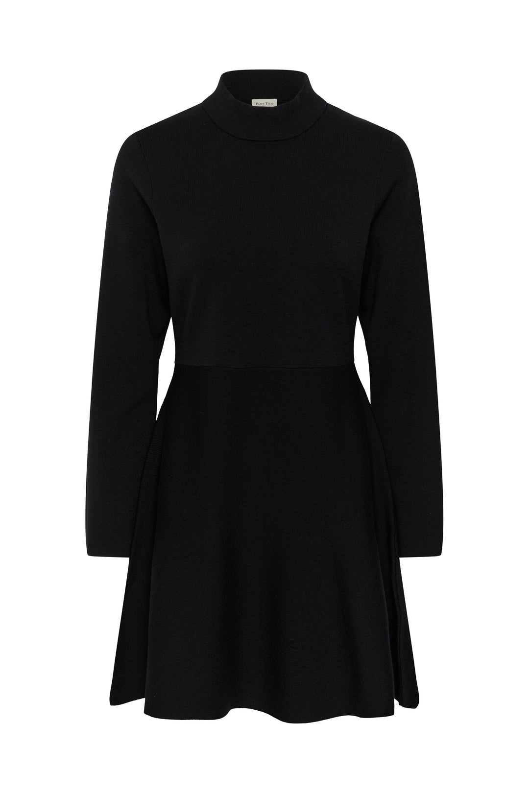 Robe évasée à col roulé Chanise