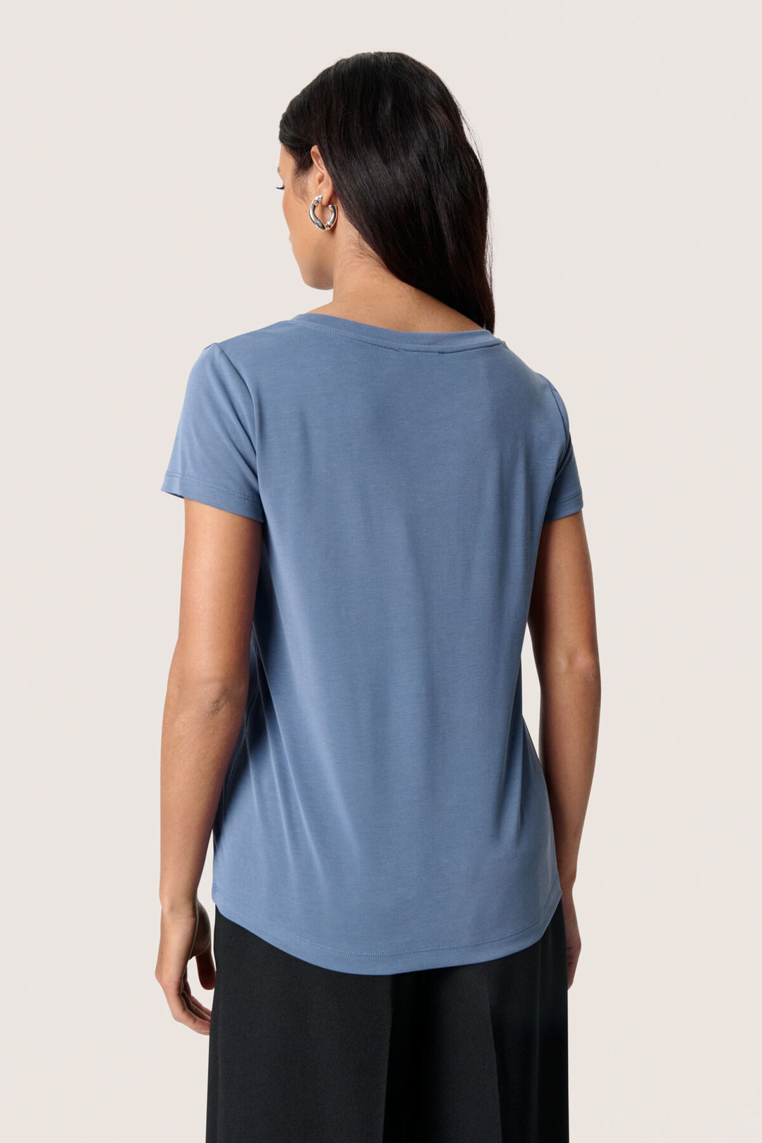 T-shirt fluide avec col V Columbine