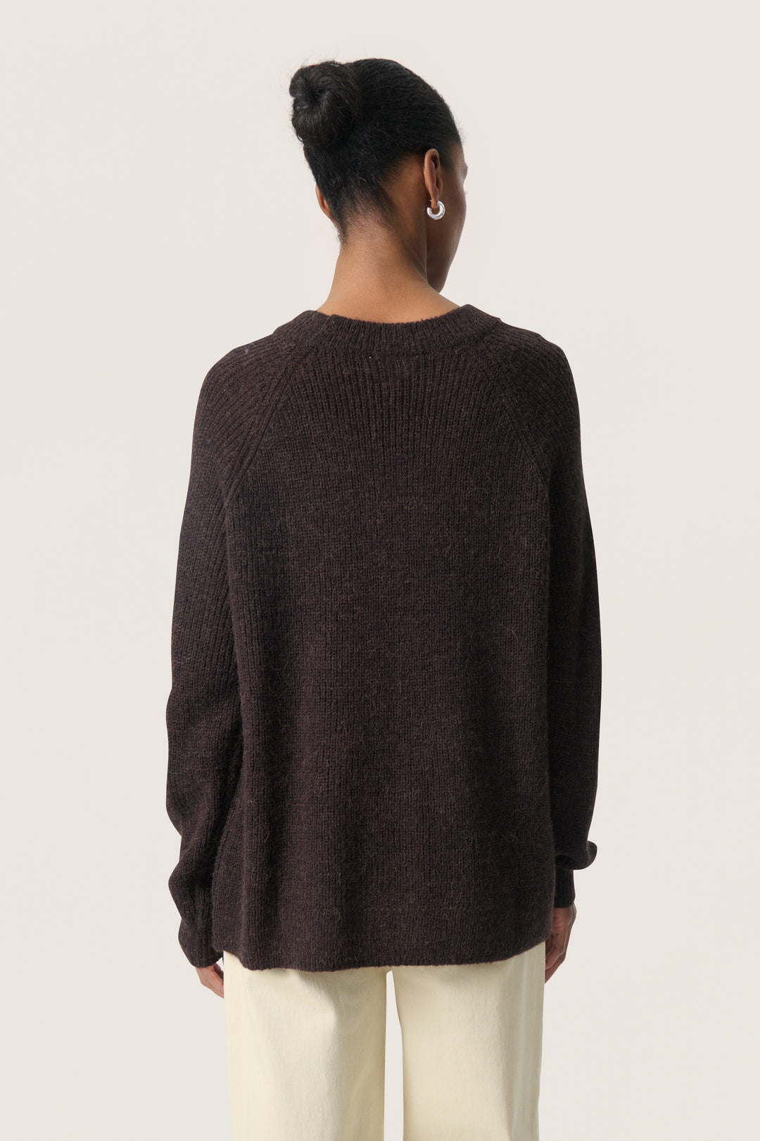 Pull en mélange alpaga à manches raglan Tuesday