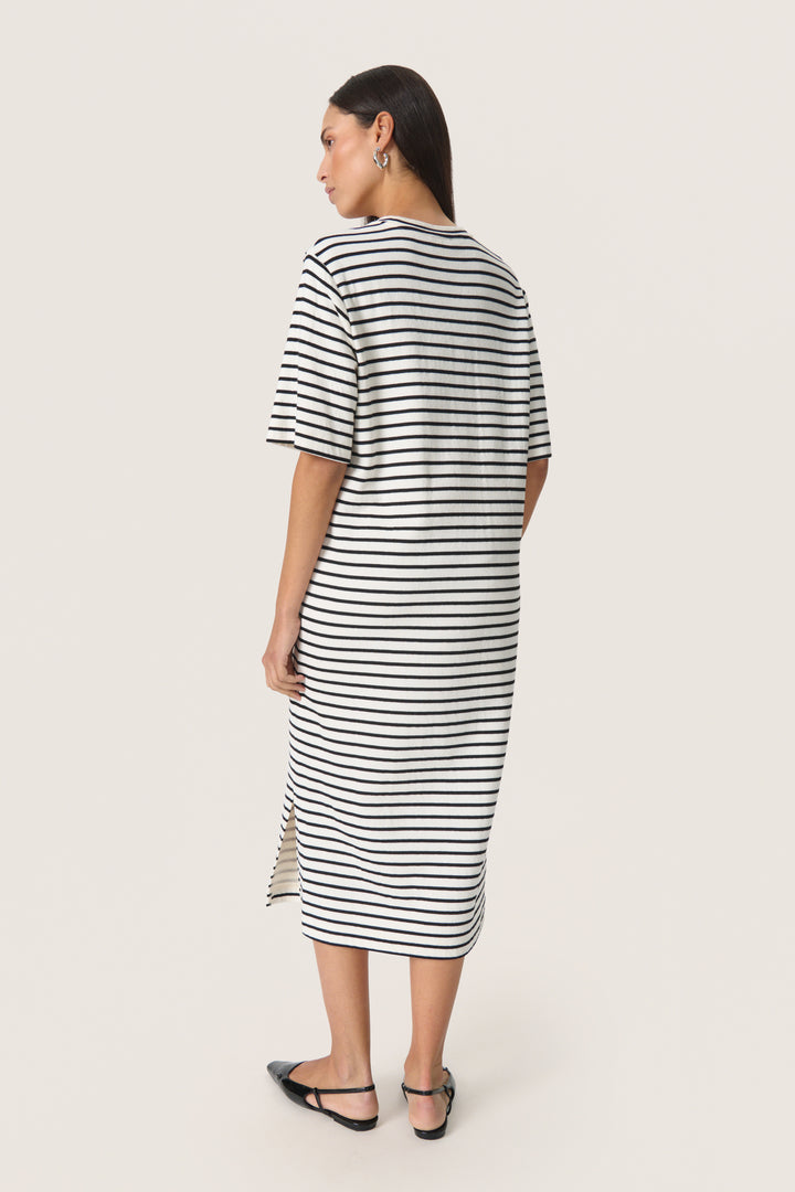 Robe rayée décontractée Ingina