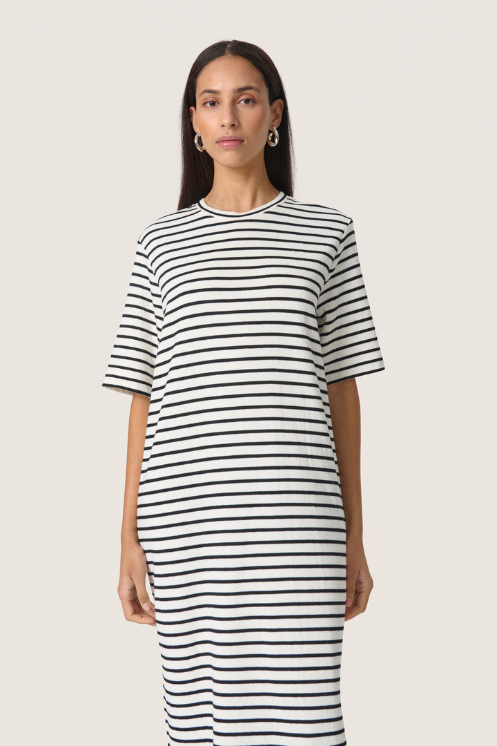 Robe rayée décontractée Ingina