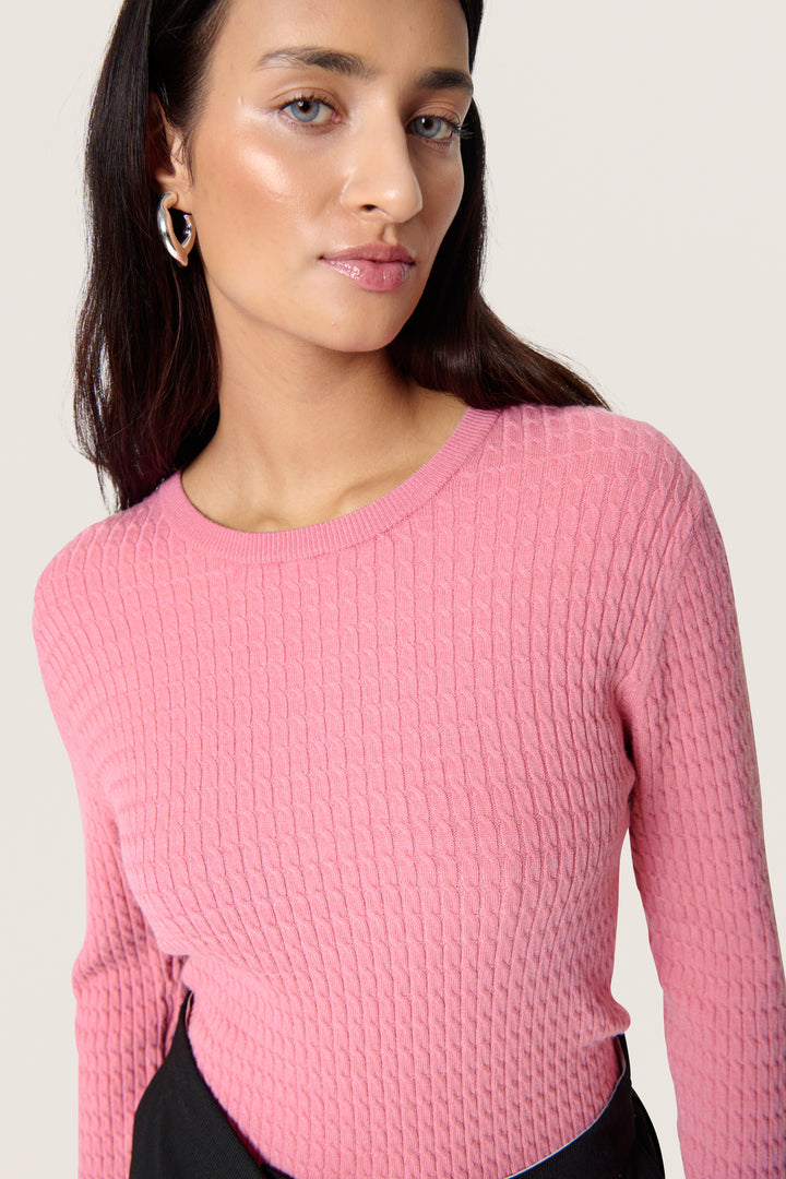 Pull texturé avec motif torsadé Spina