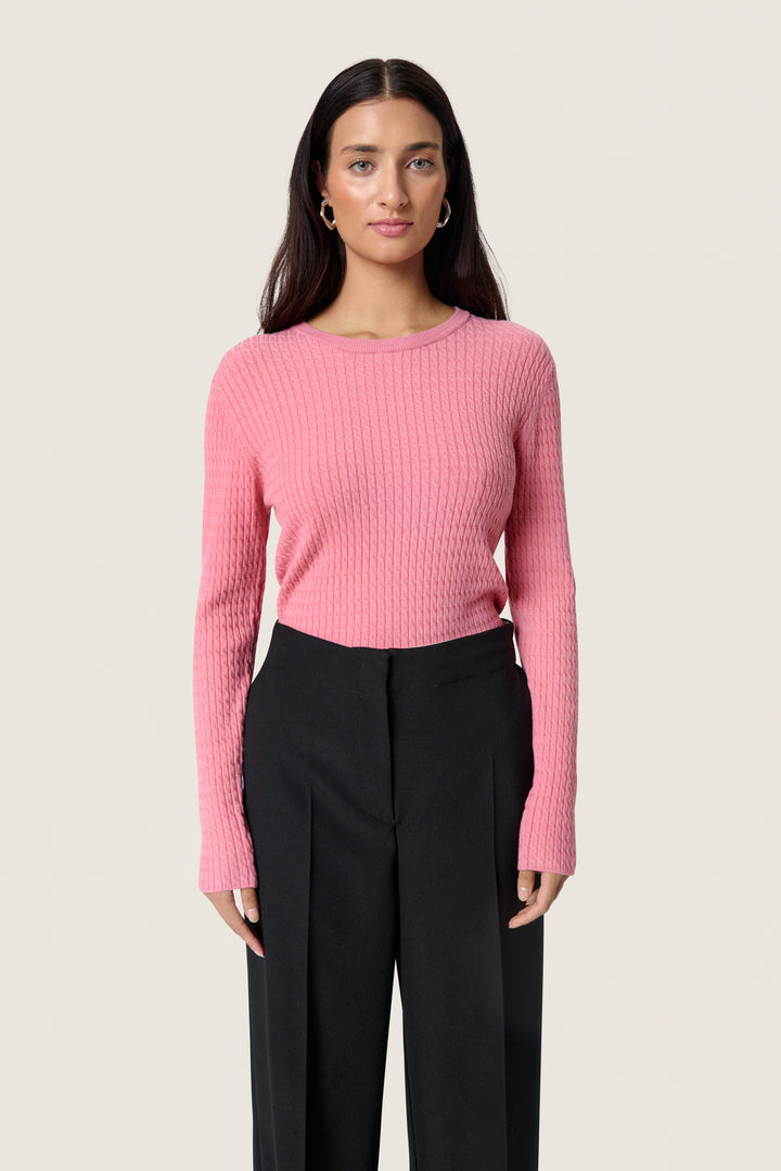 Pull texturé avec motif torsadé Spina