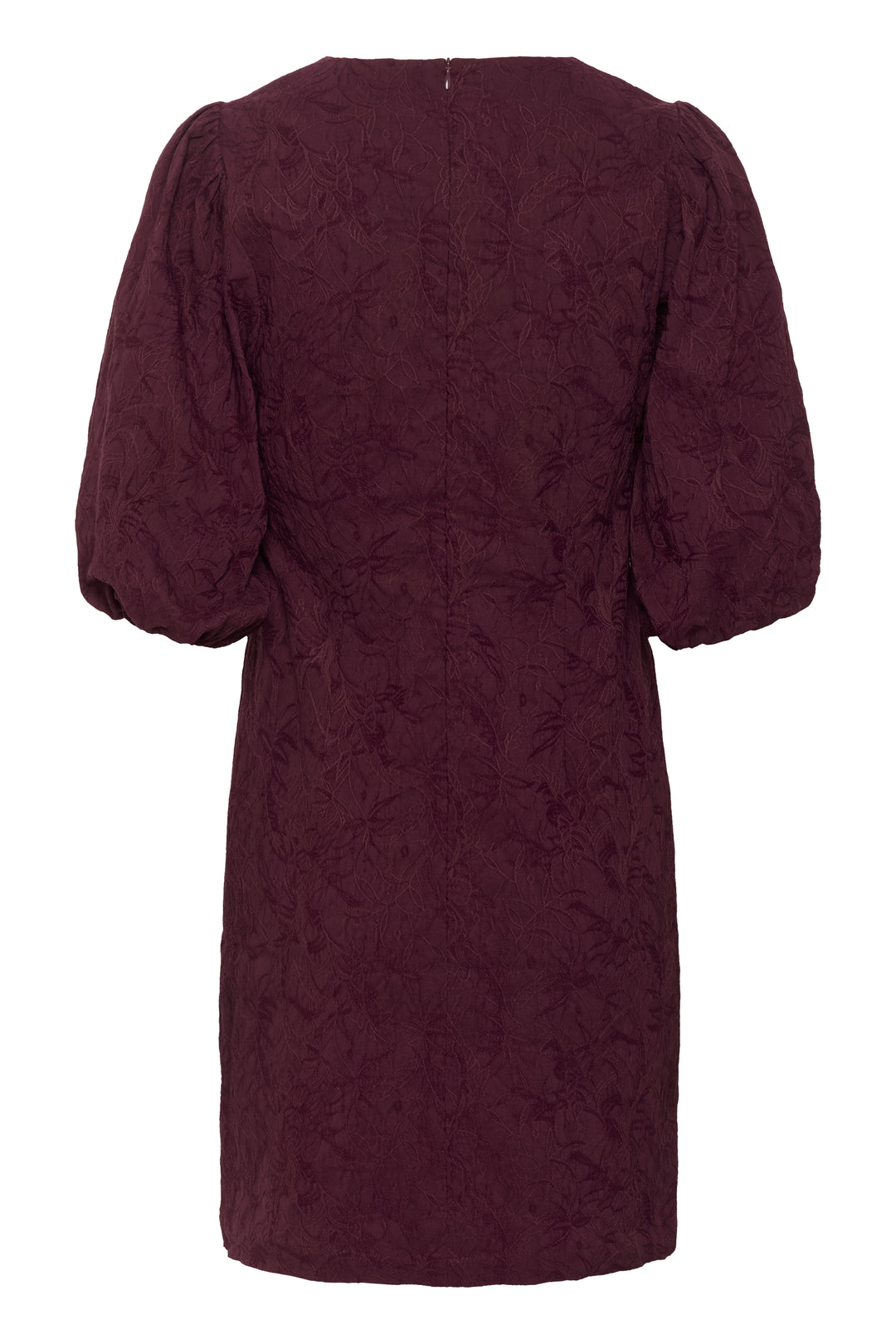 Robe texturée à manches bouffantes Maybel Zazu