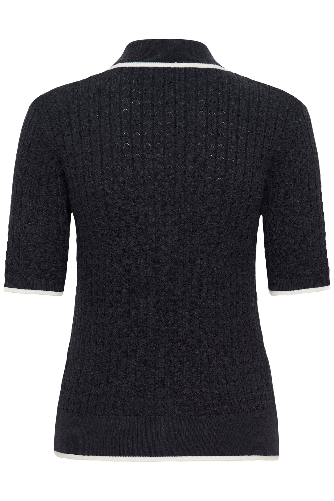 Polo cardigan en tricot Spina
