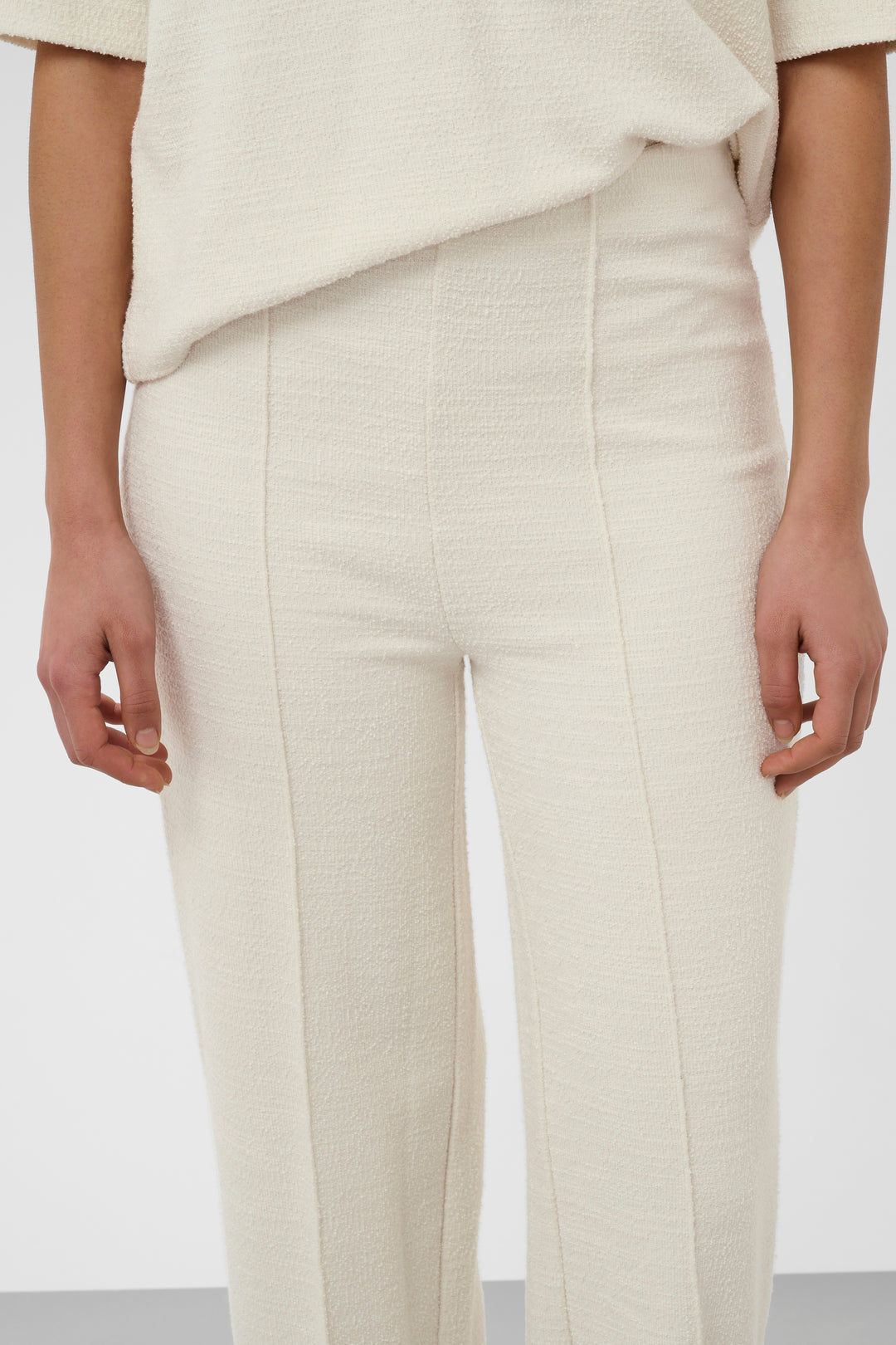 Ensemble pantalon et polo Bai texturé