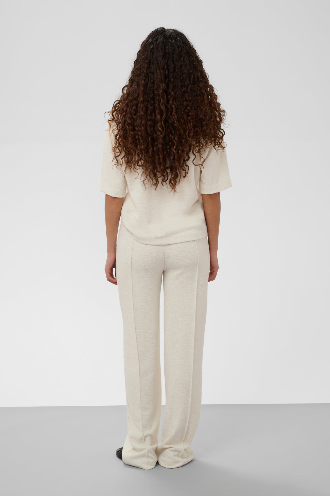 Ensemble pantalon et polo Bai texturé