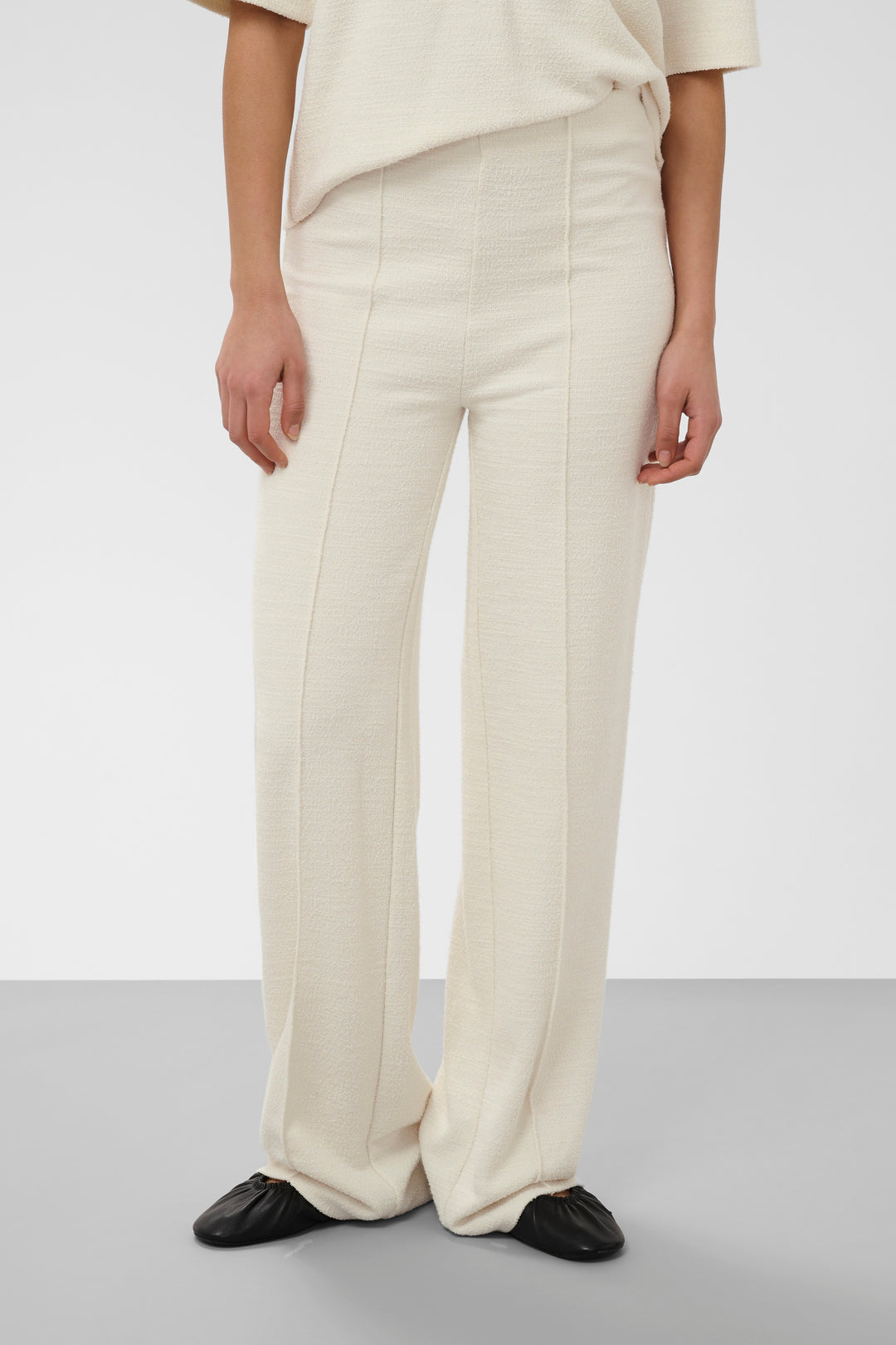 Ensemble pantalon et polo Bai texturé