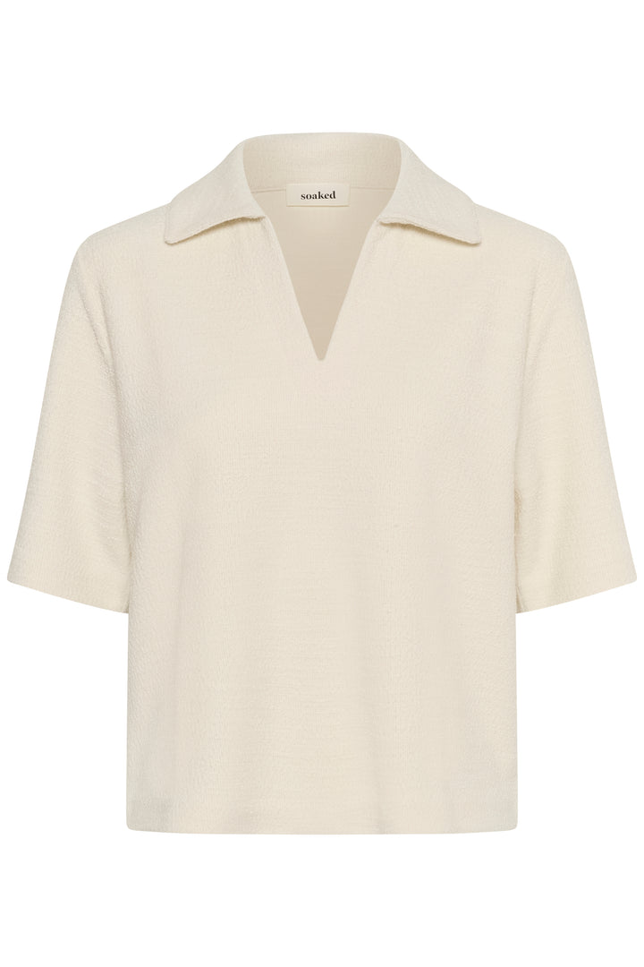 Ensemble pantalon et polo Bai texturé