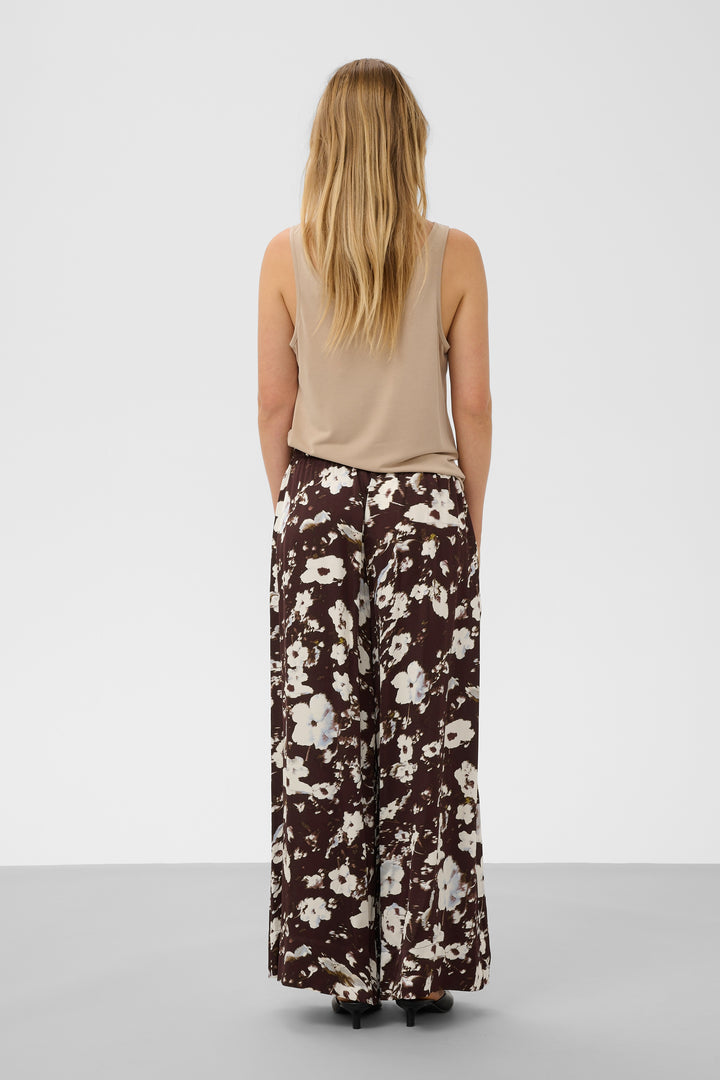 Pantalon fluide Clero à imprimé floral