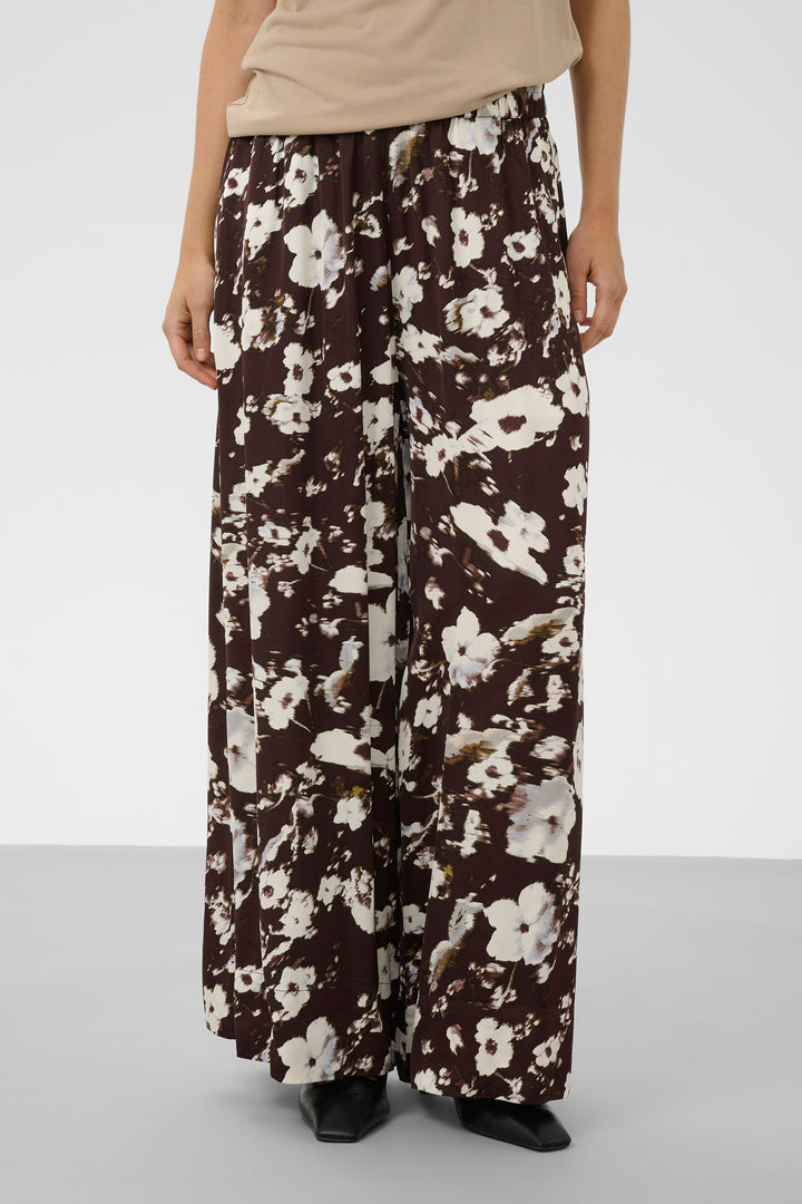 Pantalon fluide Clero à imprimé floral