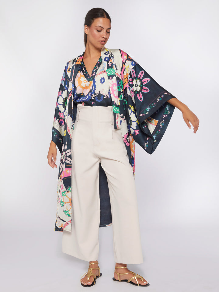 Kimono fleuri