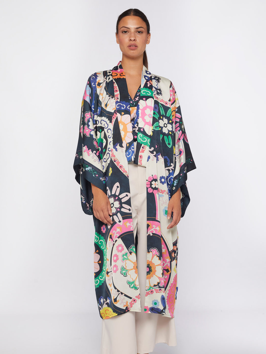 Kimono fleuri