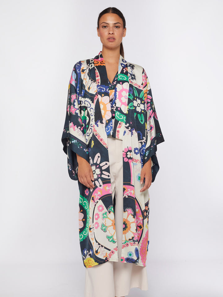 Kimono fleuri