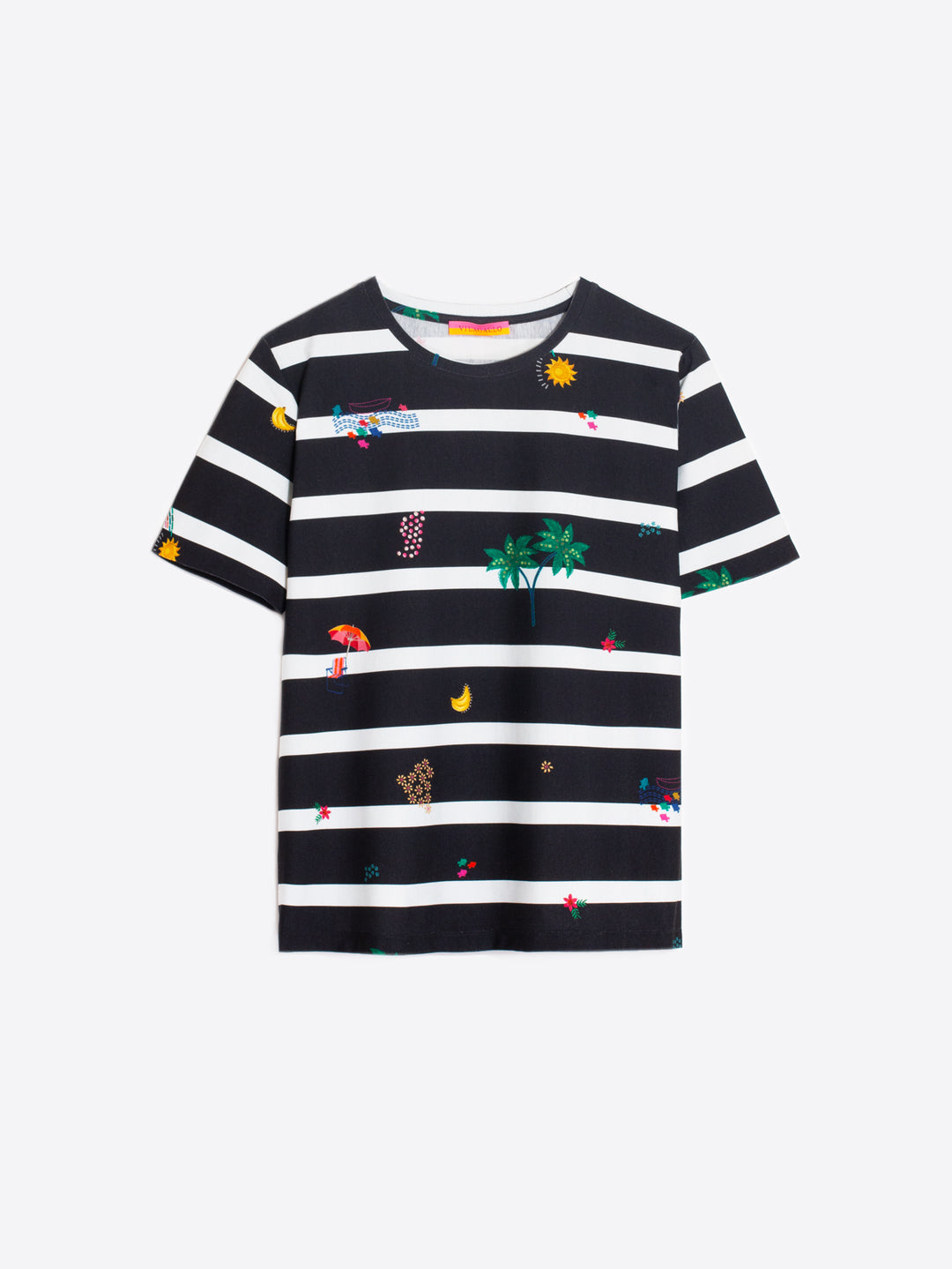 T-shirt rayé Biarritz Tora