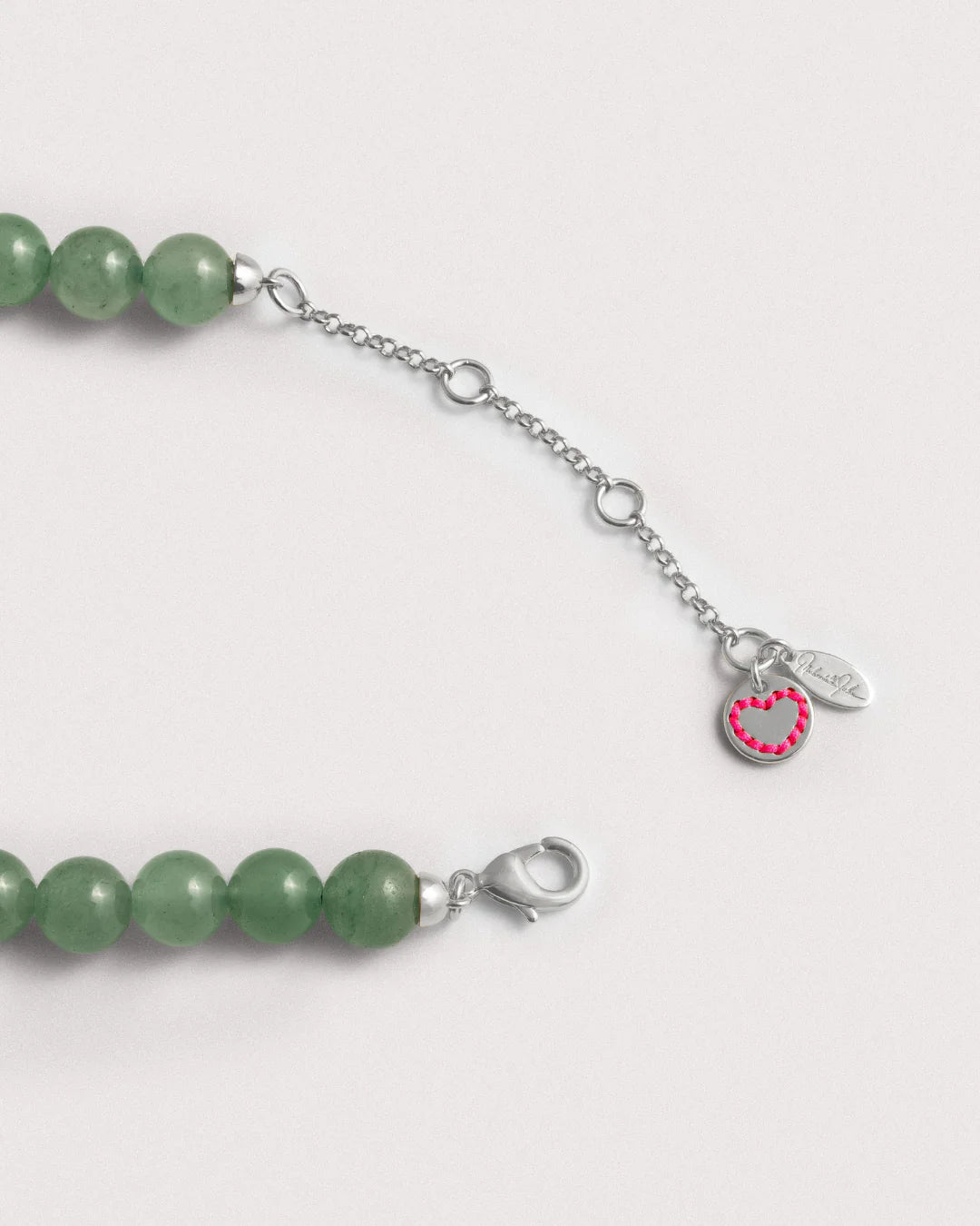 Collier ras-du-cou en perles de pierre d’aventurine