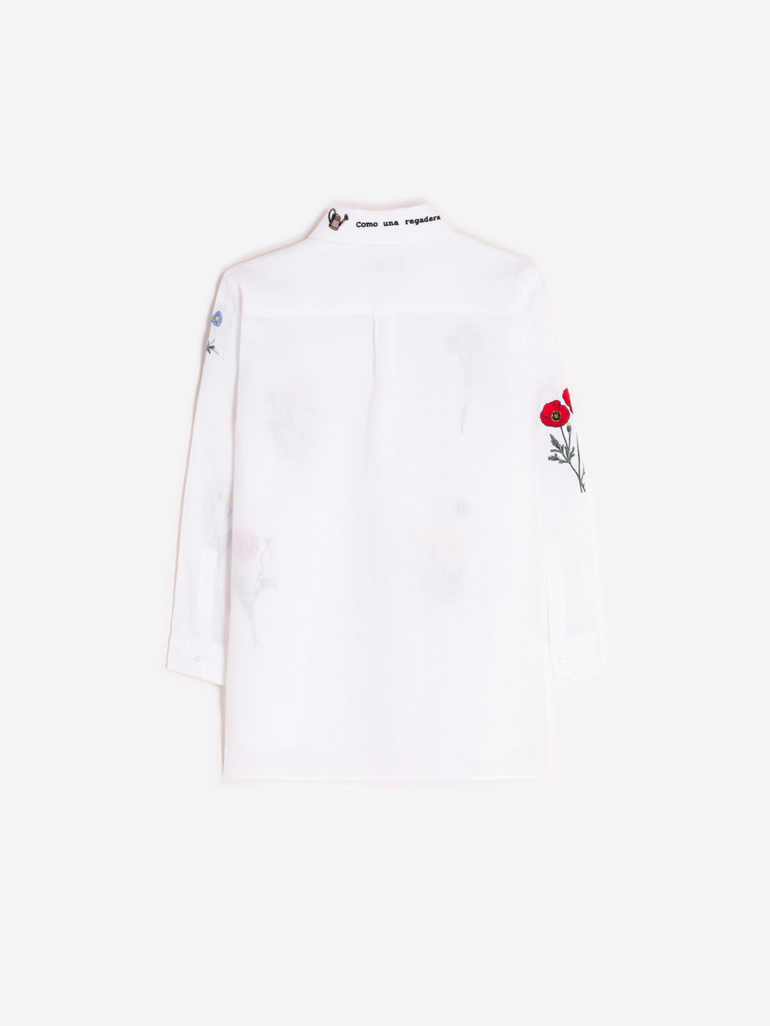 Chemise Sara broderie florale en lin