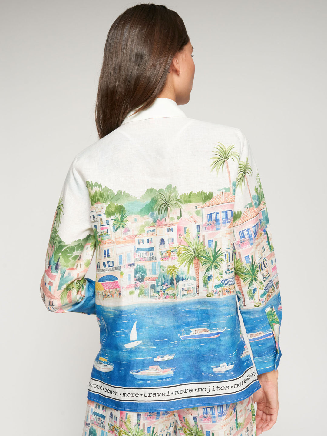 Chemise imprimée Tea