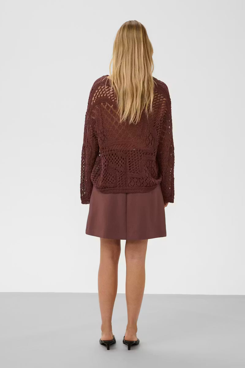 Tricot ajouré Barb