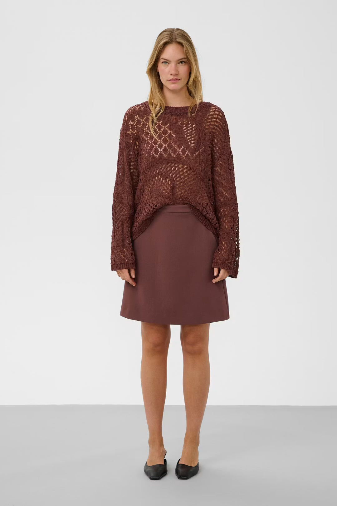 Tricot ajouré Barb