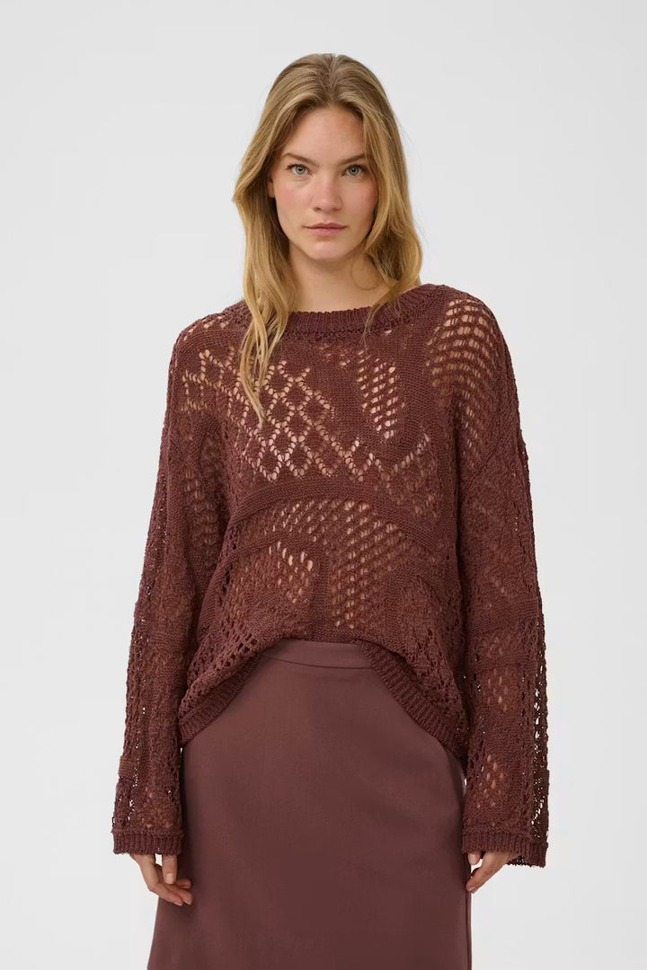 Tricot ajouré Barb