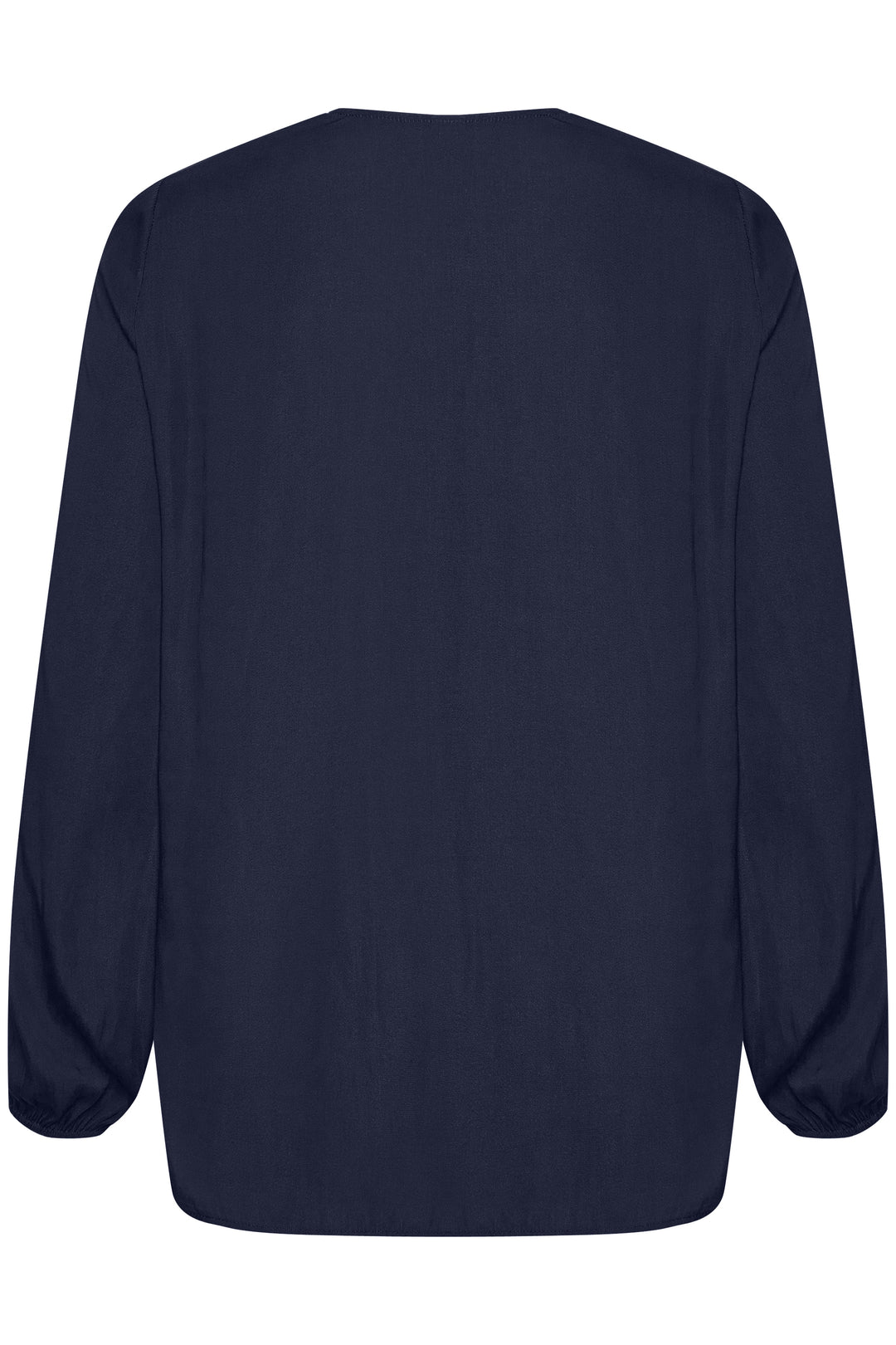 Blouse légère col V Rinda - Bleu marine