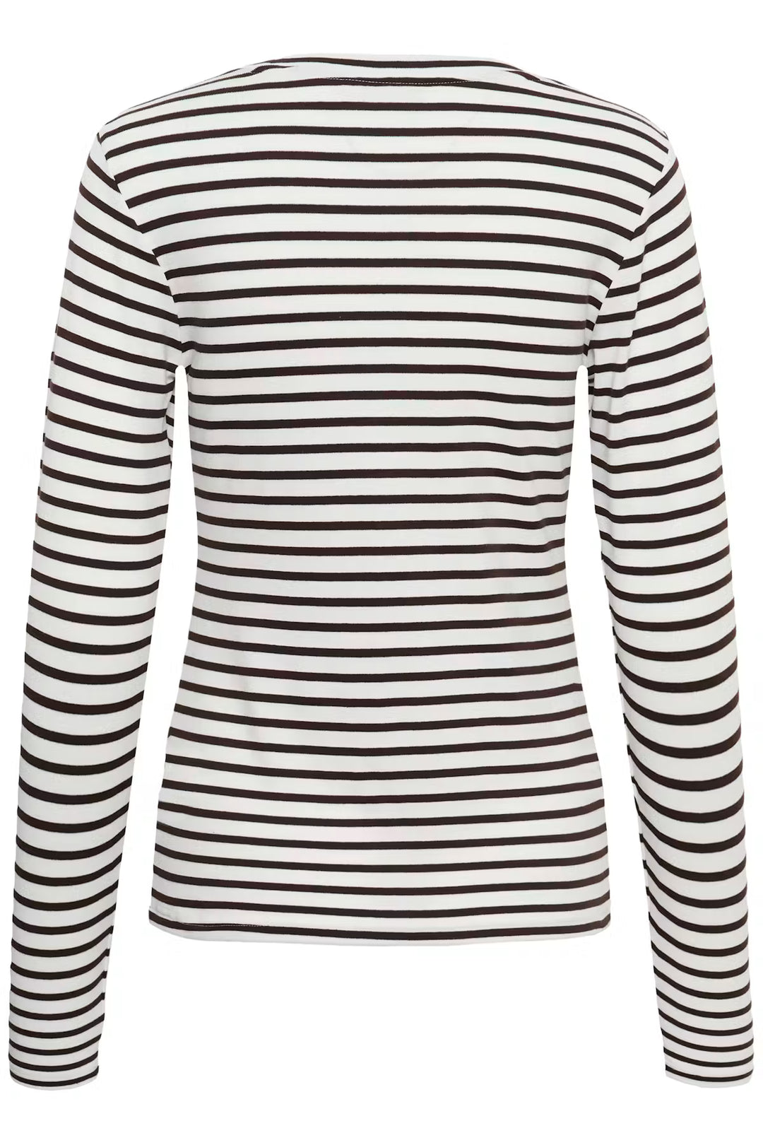 T-shirt rayé Liddy avec coeur brodé à manches longues