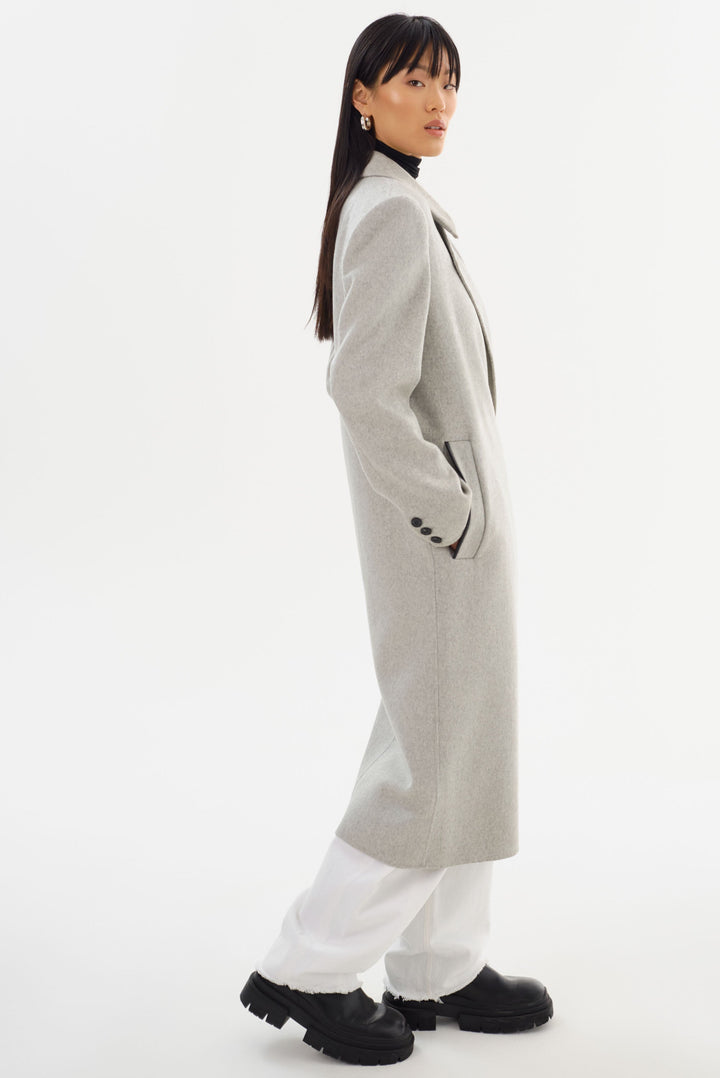 Manteau long en laine Lorelei