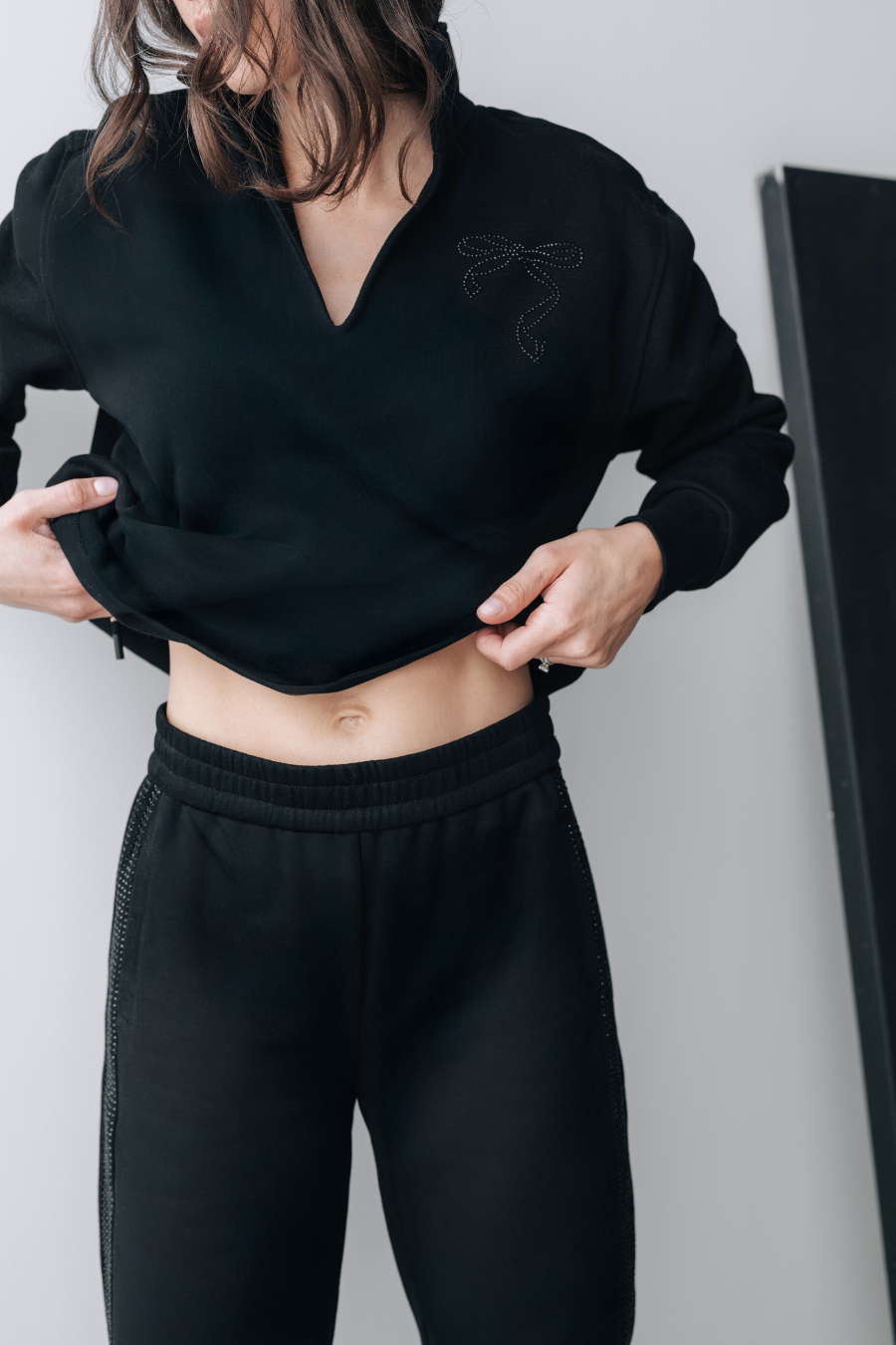 Ensemble jogging chic scintillant - Teddy