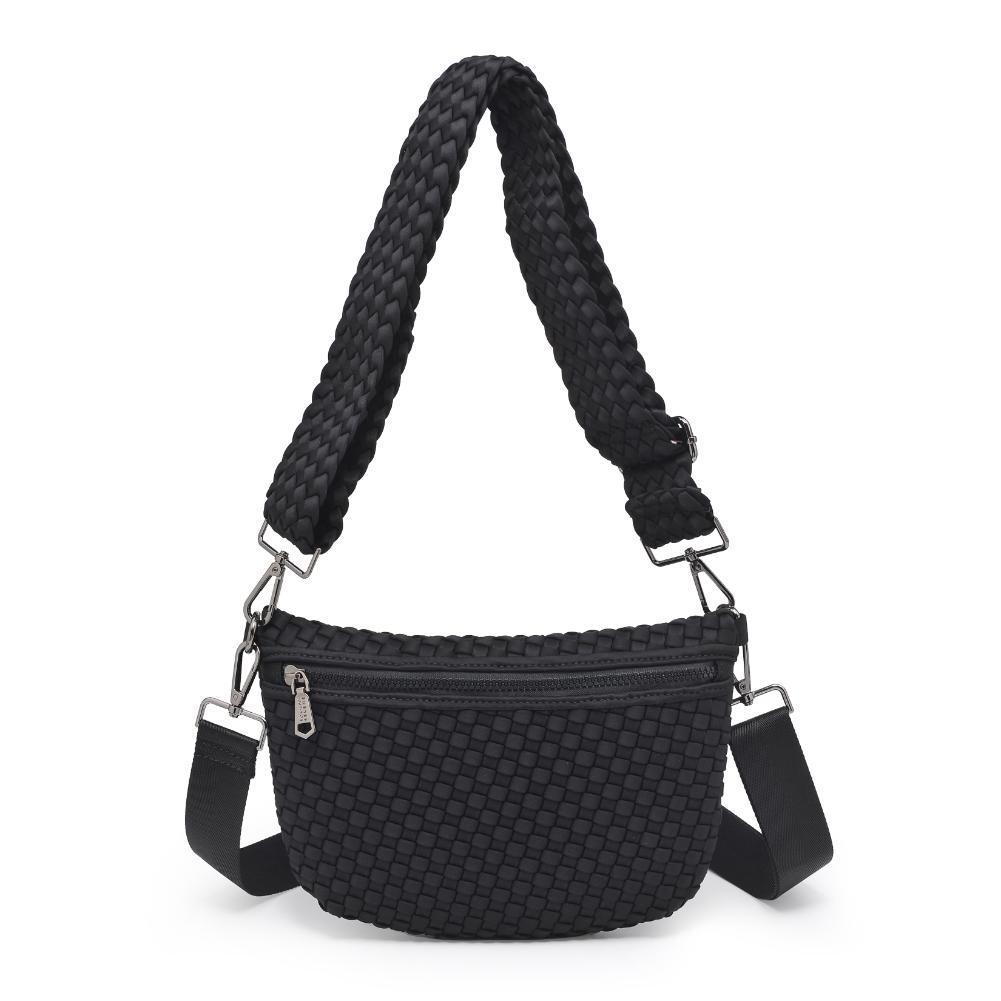 Sac banane et bandoulière en néoprène tressé Ethereal