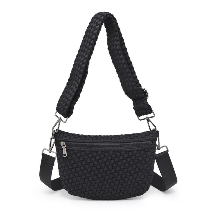Sac banane et bandoulière en néoprène tressé Ethereal