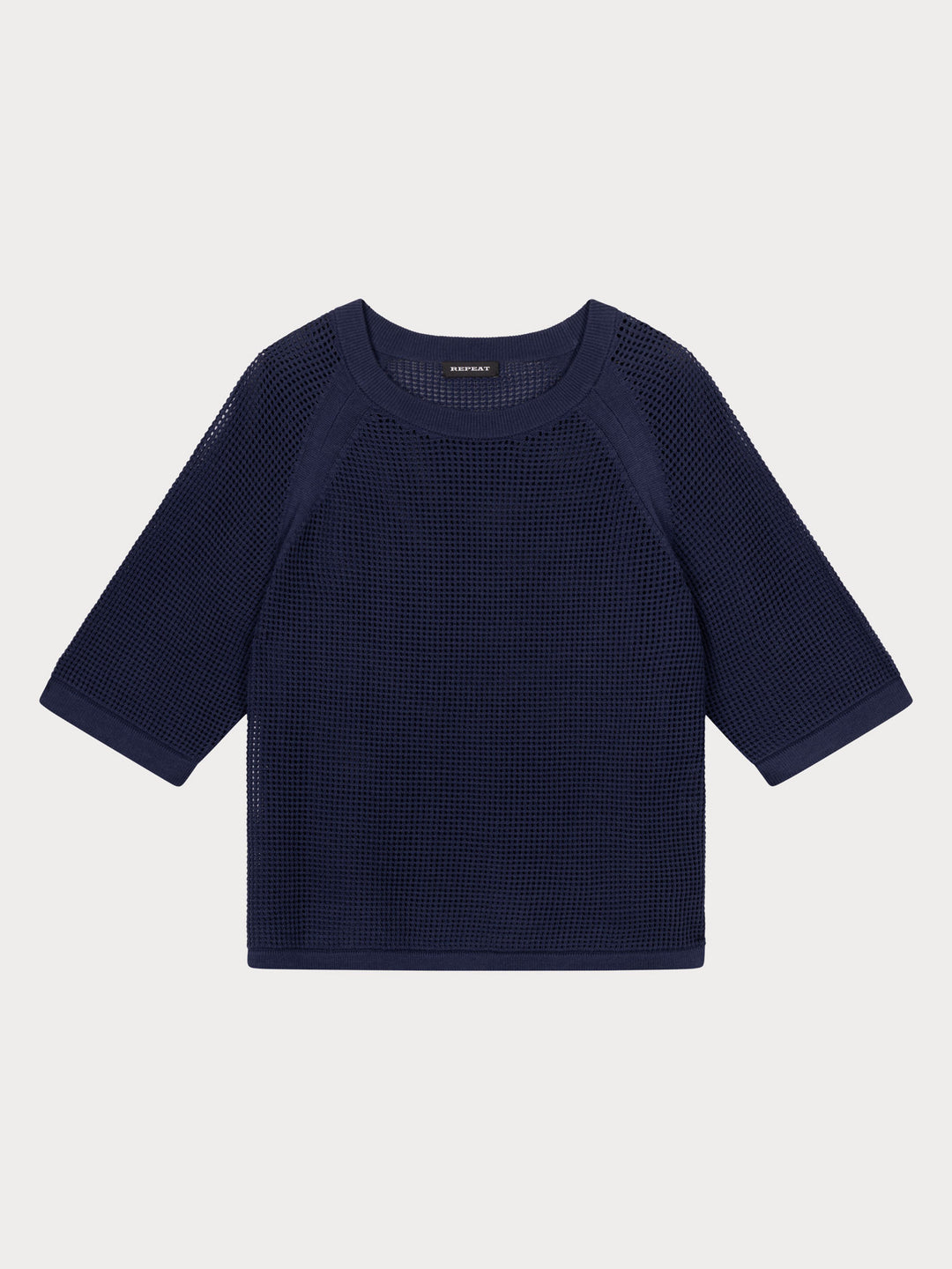 Pull ajouré à manches amples 3/4