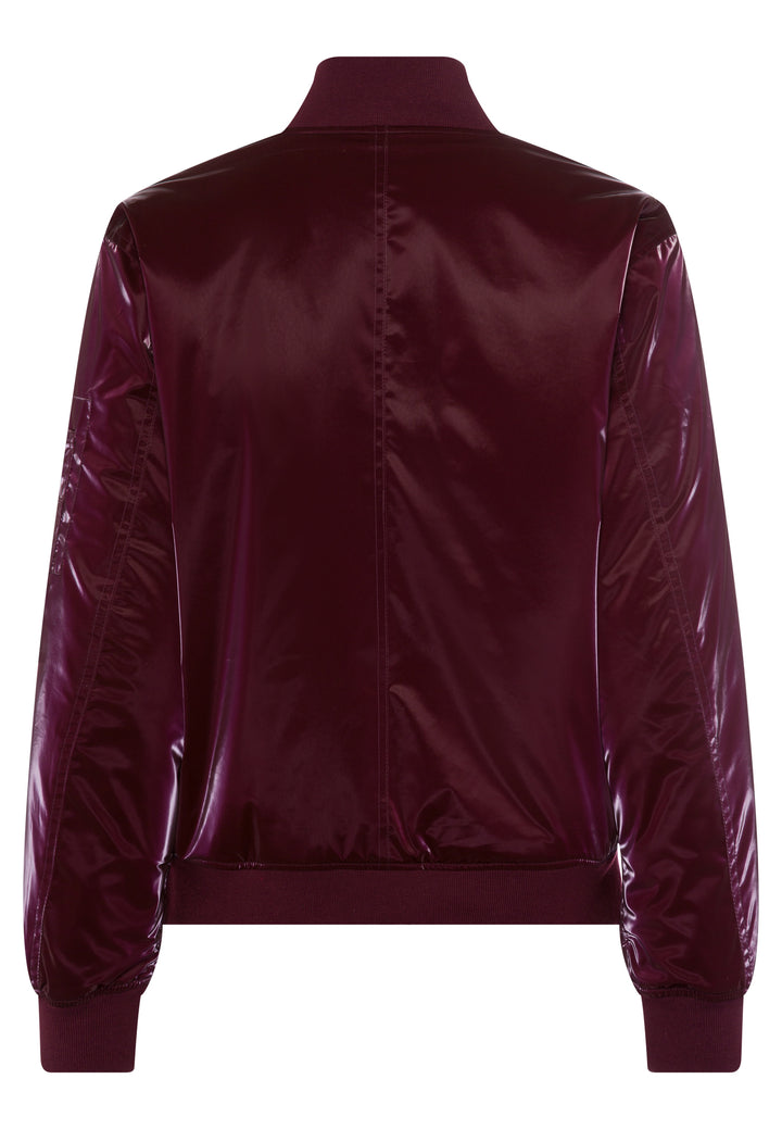 Veste bomber courte réversible