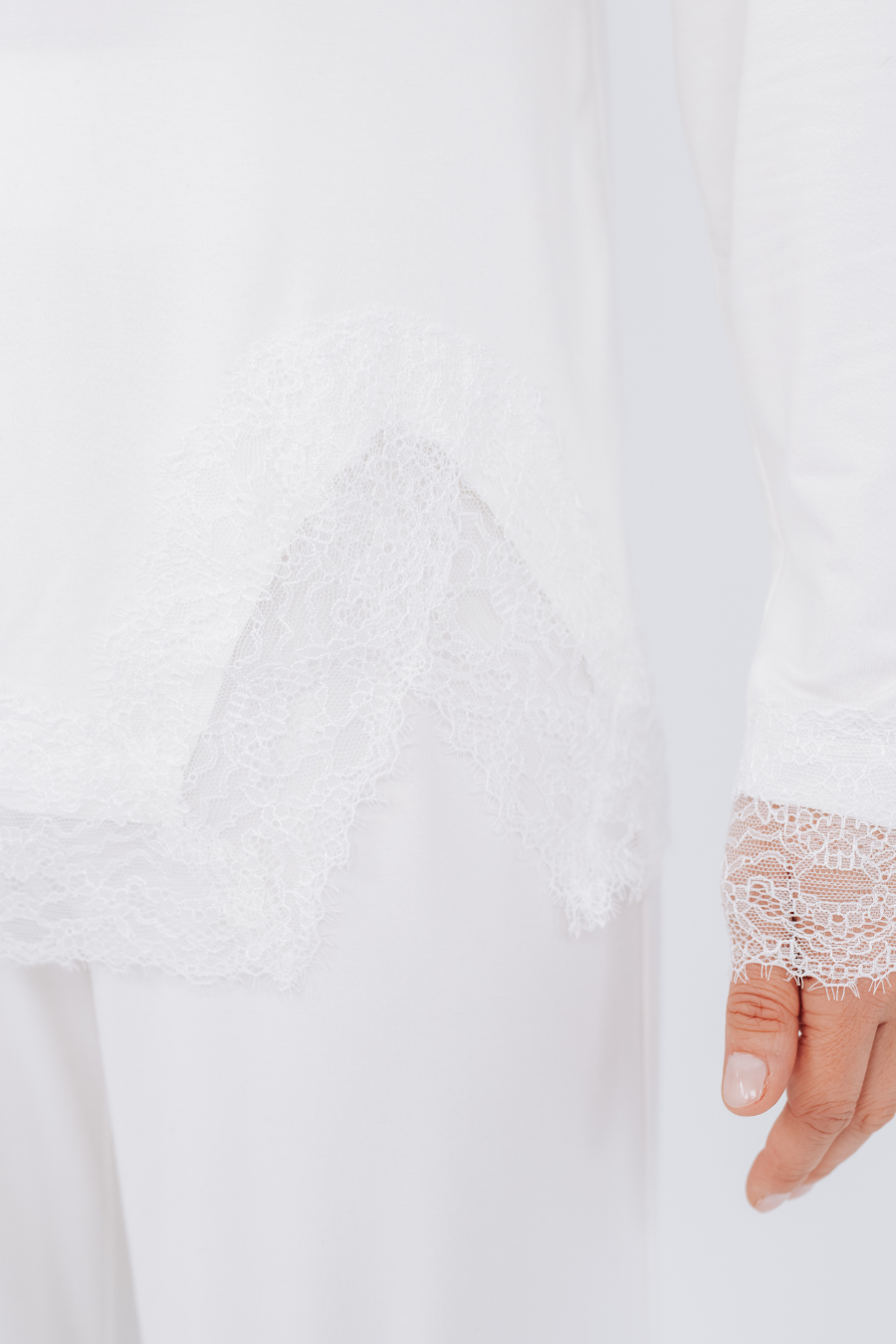 Ensemble pyjama détente dentelle - Angie